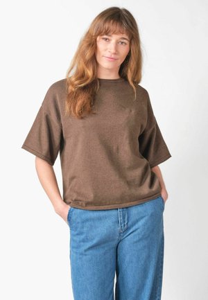 Klitmøller Collective, PATRICIA - Tricou basic - taupe