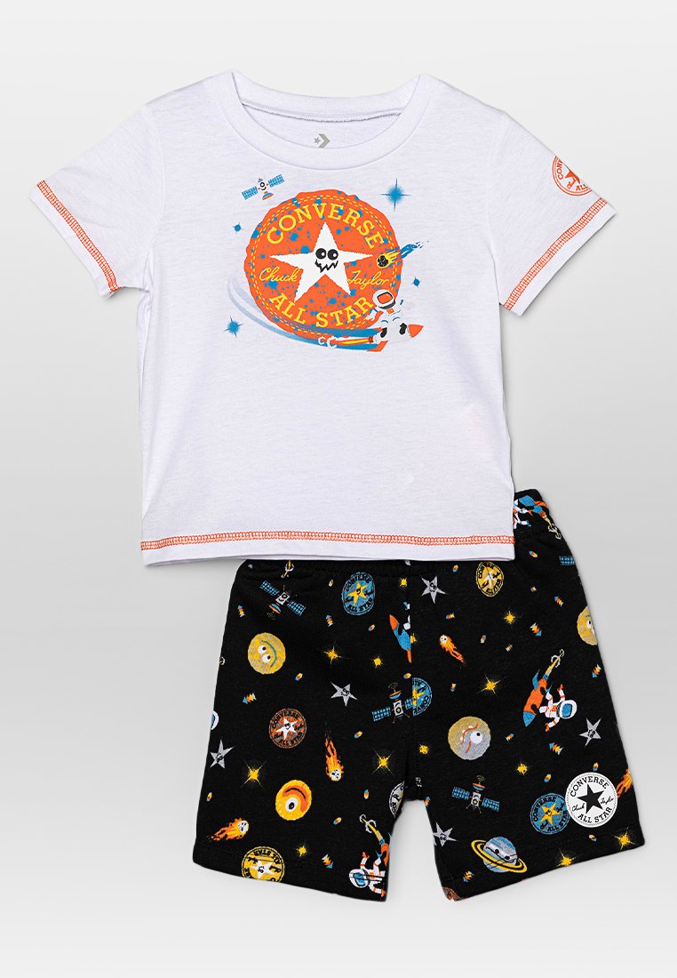 Converse T-shirt print zwart Converse T-shirt print zwart