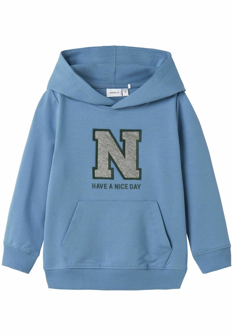 Name it REGULAR FIT - Felpa con cappuccio - coronet blue