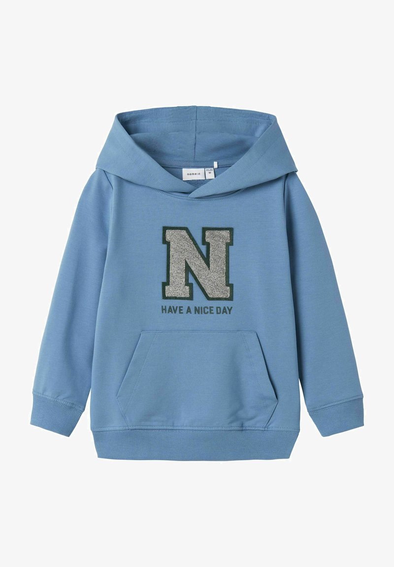 Name it REGULAR FIT - Felpa con cappuccio - coronet blue