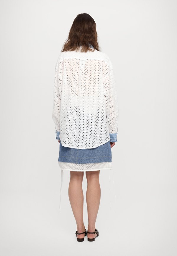 BRODERIE ANGLAISE SHIRT - Button-down blouse2