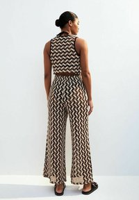 New Look CHEVRON  - Legging - black pattern