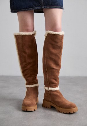 ASHER BOOT - Cizme peste genunchi - luggage