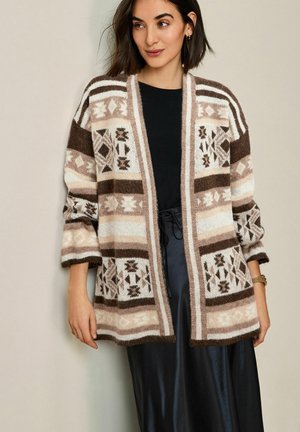 PATTERN - Cardigan - brown neutral