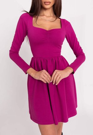 Jersey dress - purple
