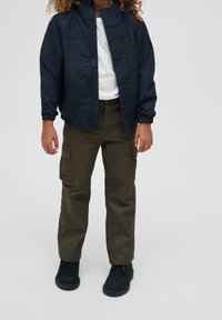 Brandit SUMMER FRONTZIP - Mezisezónní bunda  - navy