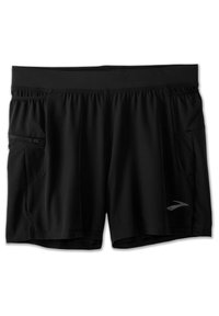 Brooks SHERPA 5" 2-IN-1 SHORT - Sportovní kraťasy - black