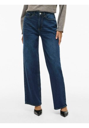 VIFREYA - Avar lõikega teksad - dark blue denim