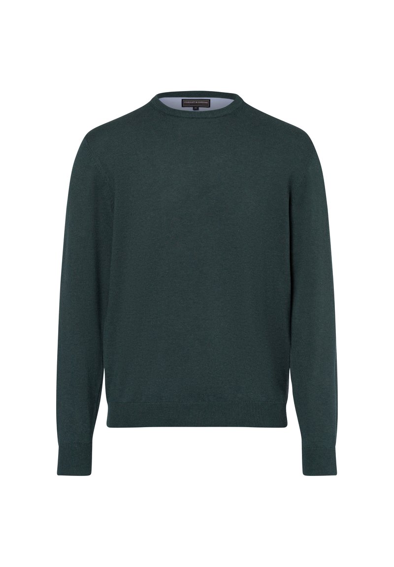 FINSHLEY & HARDING Strickpullover - oliv
