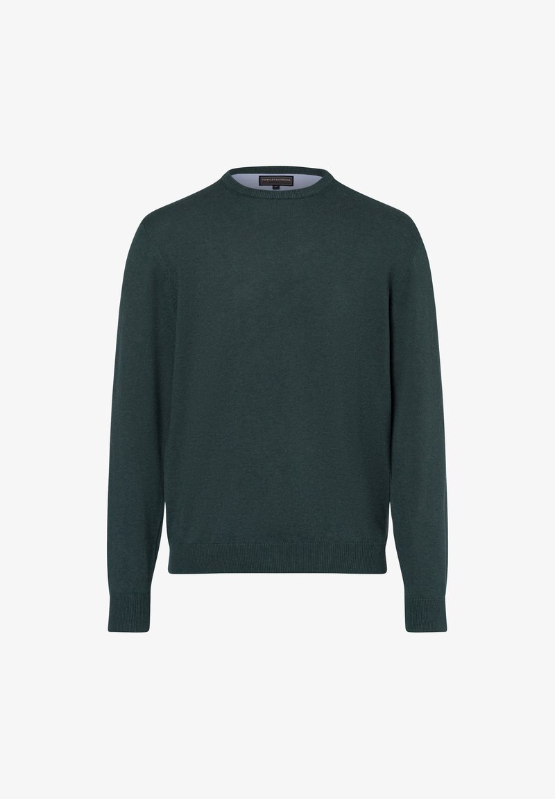 FINSHLEY & HARDING Strickpullover - oliv