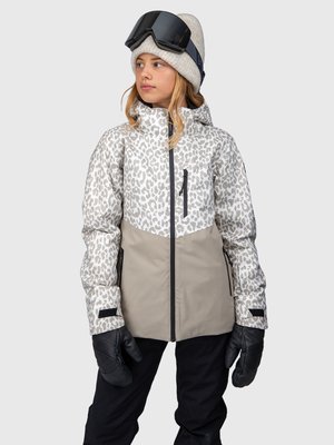 TEALLASY-PRINT GIRLS SNOW JACKET - Snowboard jacket - leopard snow