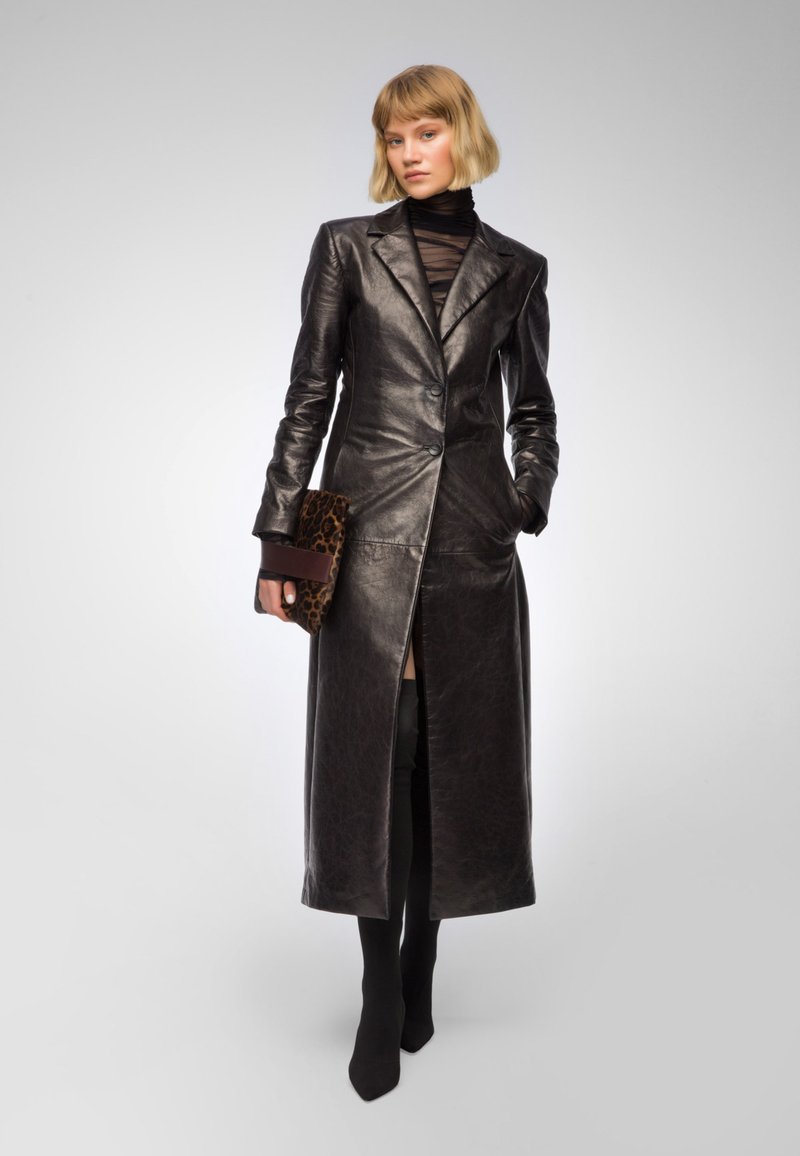 VSP - LAURENCE - Classic coat - black, Enlarge