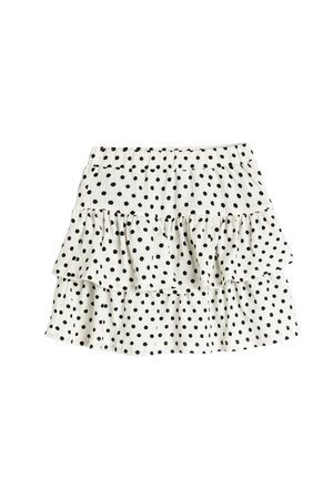 Koton RUFFLE  - A-snit nederdel - beige