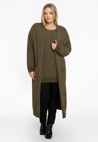 YOEK Strickjacke - light green