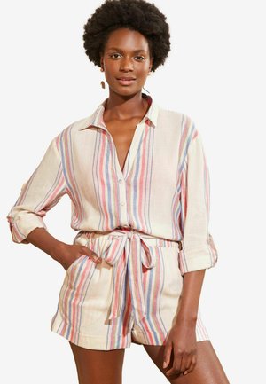 Love & Roses STRIPE  CO ORD REGULAR FIT - Shortsit - ivory white
