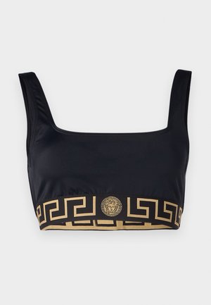 Versace SWIM VITA NEW LOGO - Bikini-Top - black