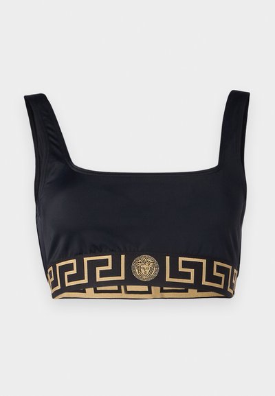 Versace SWIM VITA NEW LOGO - Bikini augšdaļa - black