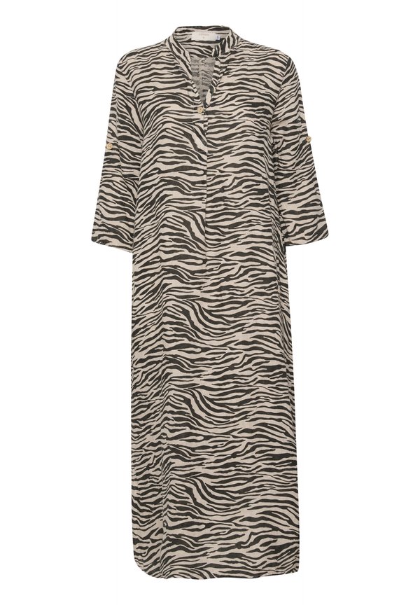 CRBELLIS CAFTAN - Day dress - monochrome animal2