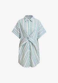 Sélectionné, green white stripe