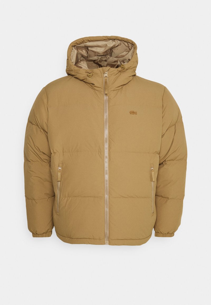 Lacoste puffer jacket beige Clearance