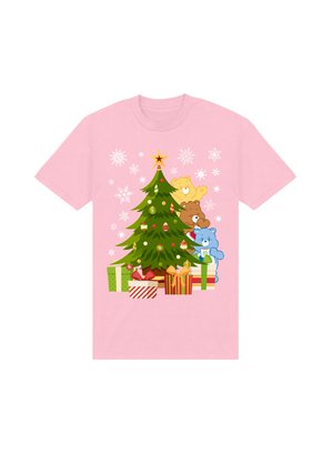 Henry Tiger CARE BEARS CHRISTMAS BEHIND THE CHRISTMAS TREE różowy