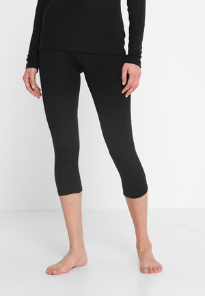 MERINO 200 MID WEIGHT OASIS 3/4 - Base layer - BLACK