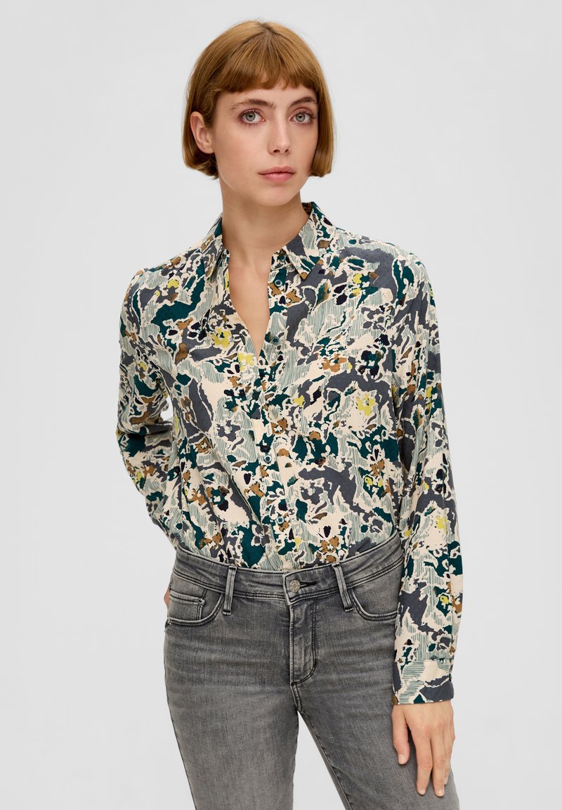 s.Oliver Overhemdblouse - petrol