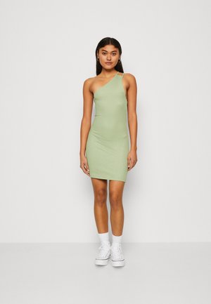 Neon & Nylon LUA SHORT DRESS - Džersejové šaty - forest shade