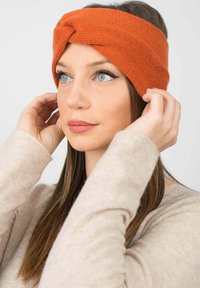 Dalle Piane Cashmere BLEND - Paraorecchie - arancio
