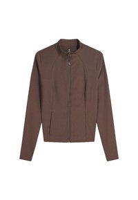 QUICK-DRY BREATHABLE - Sweatjacke - brown