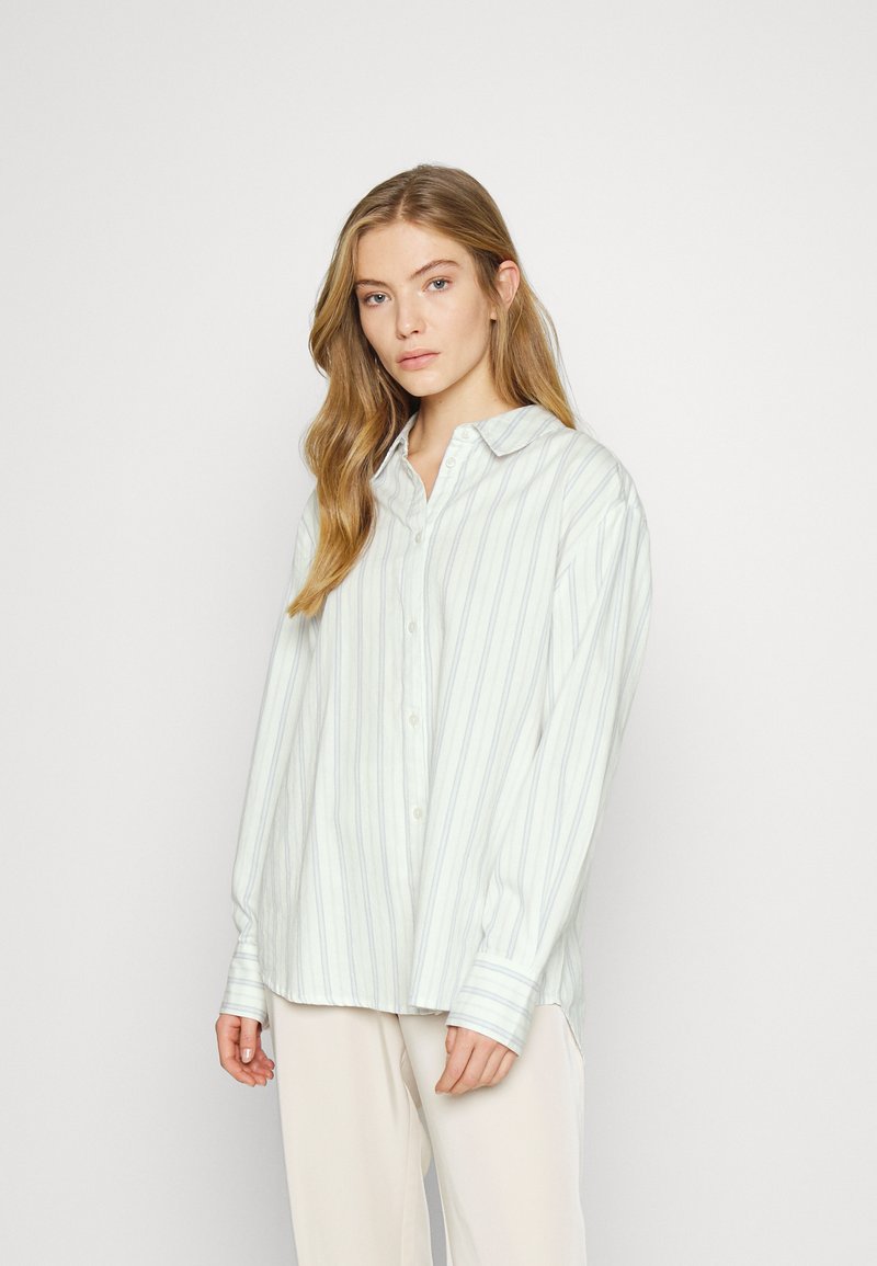 Lounge Nine BECS SHIRT - Blusa com botões - blue heron