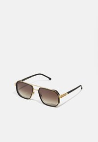 Carrera - UNISEX - Päikeseprillid - matte black/gold-coloured Väikepilt 1