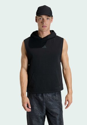 POWER WORKOUT HOODED - Toppi - black