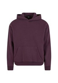 Džemperis su gobtuvu - plumpurple