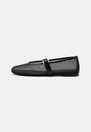 Stuart Weitzman, SAI BAREITALL MARY JANE - Balerinke s trakom oko gležnja - black