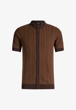 Strellson, STRELLSON POLOSHIRT POLOSHIRT - Cardigan - braun