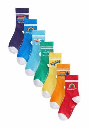 BRIGHT RAINBOW DAYS OF THE WEEK  - Socks - multi