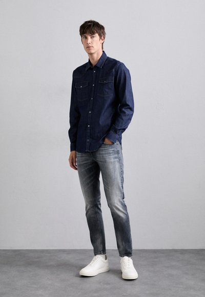 Dondup WESTERN SLIM FIT - Camicia - blue