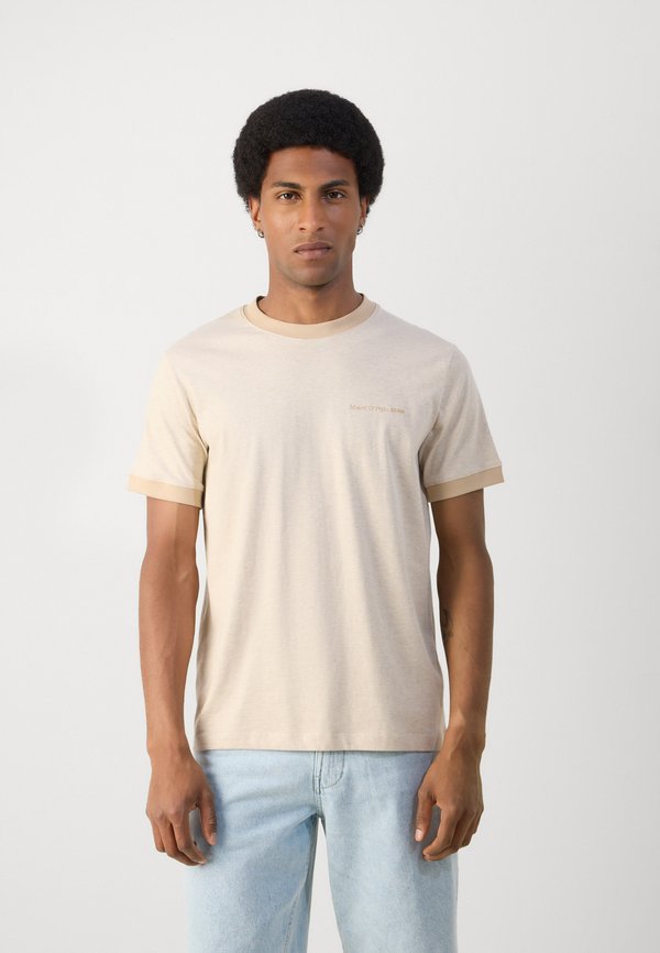 LOGO - Basic T-shirt - medium beige melange2