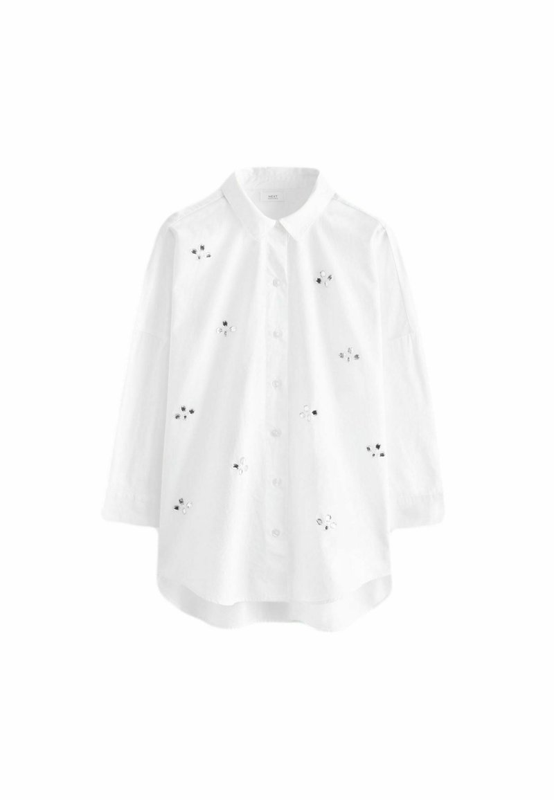 Next OVERSIZED - Blusa - diamante white