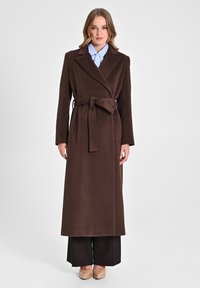 Trenchcoat - chocolate plain