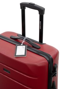 WITTCHEN MEDIUM SUITCASE WITH LUGGAGE TAG FROM ABS - Trolley - red