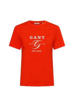 REG GRAPHIC - T-shirt print - orange