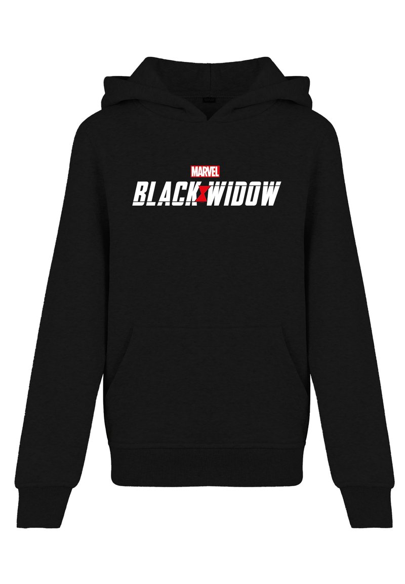 F4NT4STIC MARVEL BLACK WIDOW MOVIE LOGO - PREMIUM SUPERHELDEN IRON MAN CAP  - Kapuzenpullover - black/schwarz - Zalando.at