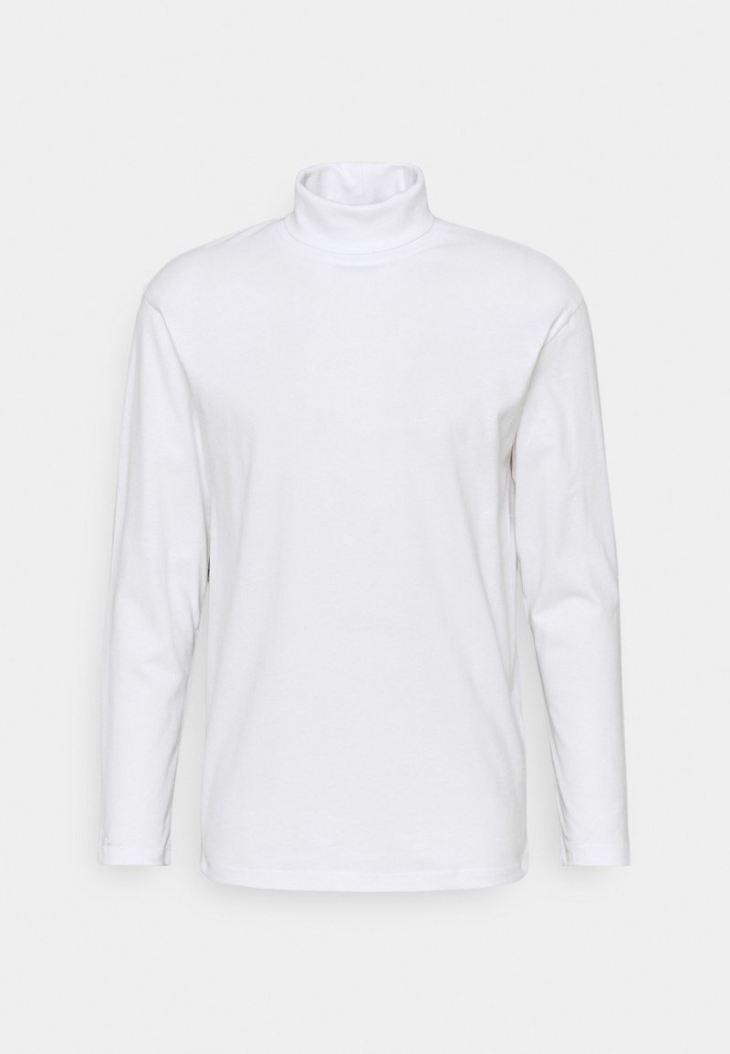 Jack & Jones JJERILEY TEE TURTLE NECK - Camisola de manga comprida - white