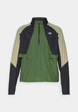 New Balance BETTER RUN WATER RESISTANT JACKET - Tuulitakki - garter snake