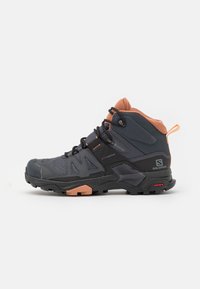 Salomon - X ULTRA 4 MID GTX - Trekingové boty - ebony/mocha mousse/almond cream Miniatura obrázku 1