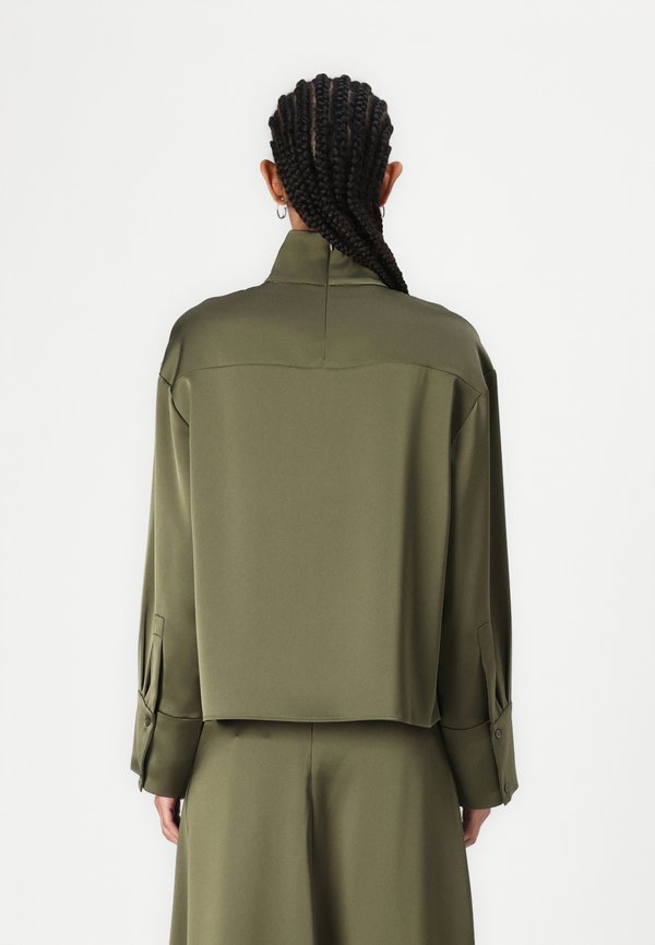 FRANCISCA - Long sleeved top - olive night2