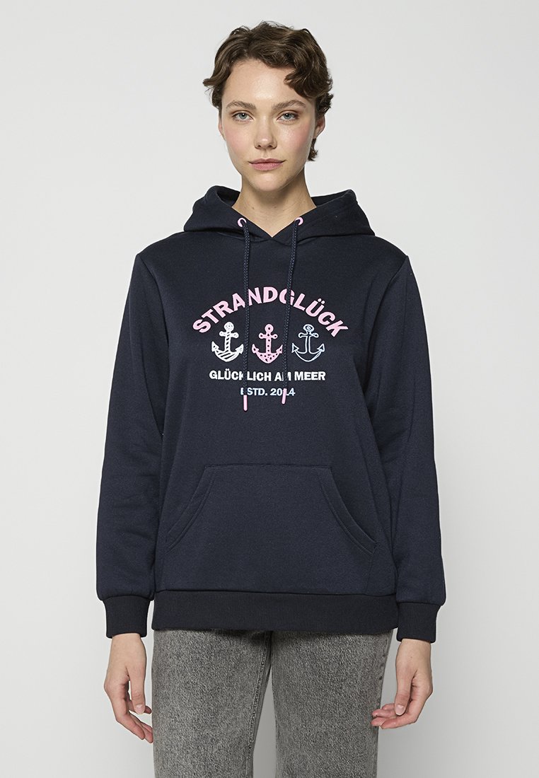 zwillingsherz Hoodie donkerblauw zwillingsherz Hoodie donkerblauw