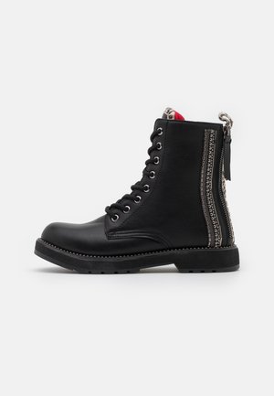 CAFèNOIR Schnürstiefelette - black